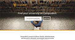 Desktop Screenshot of campusbolt.com